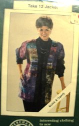 TAKE 12 COMFY FAT QUARTERS LONGER JACKET PATTERN 6-24